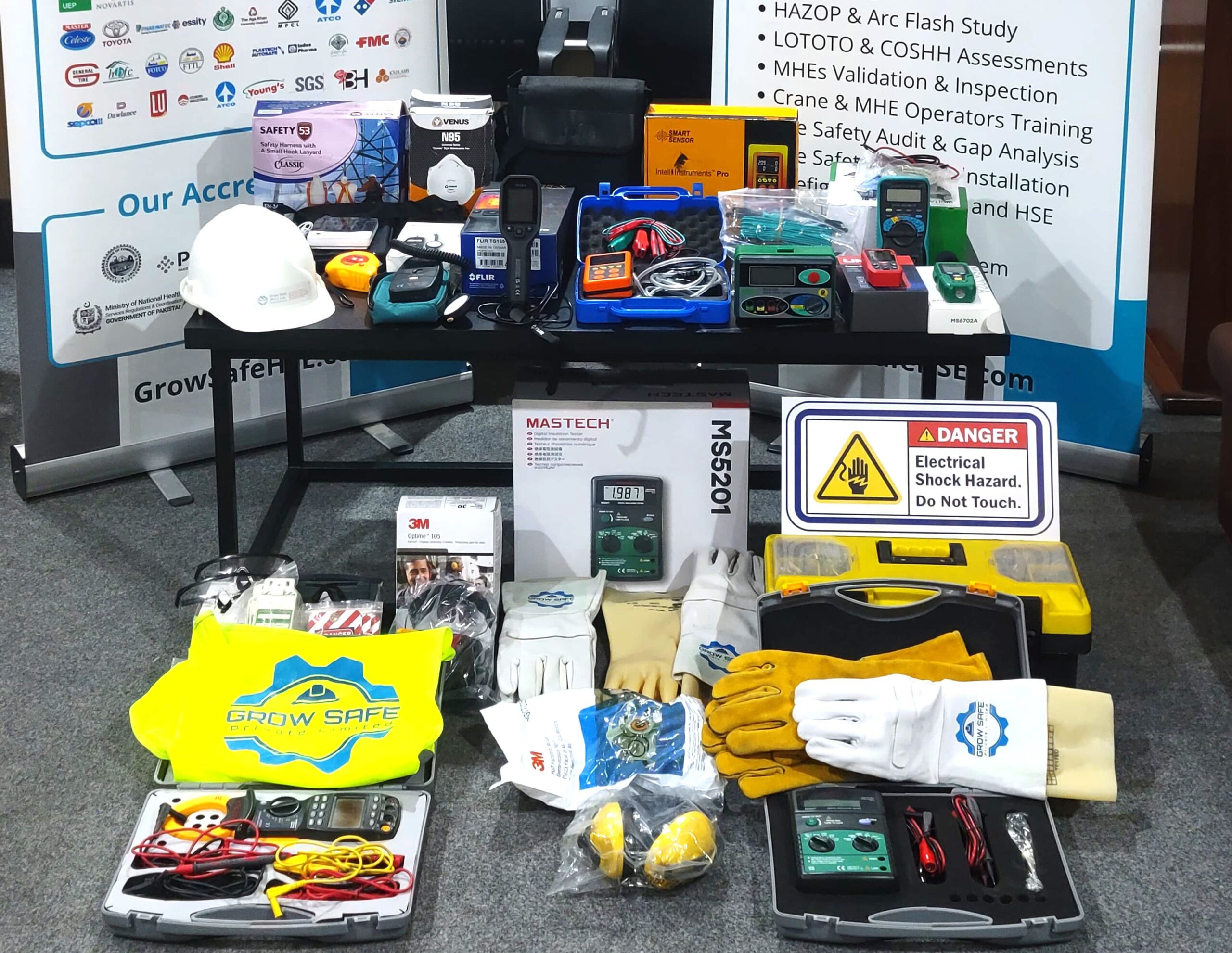 GrowSafe certified safety products Pakistan